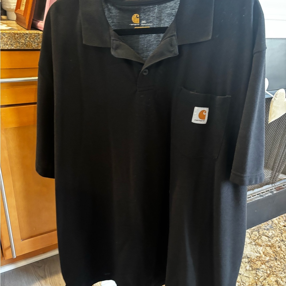 Carhartt Men's Classic Black Polo